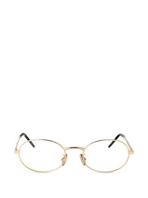 Givenchy Eyewear City oval-frame glasses - Gold - zdjęcie produktu nr 1