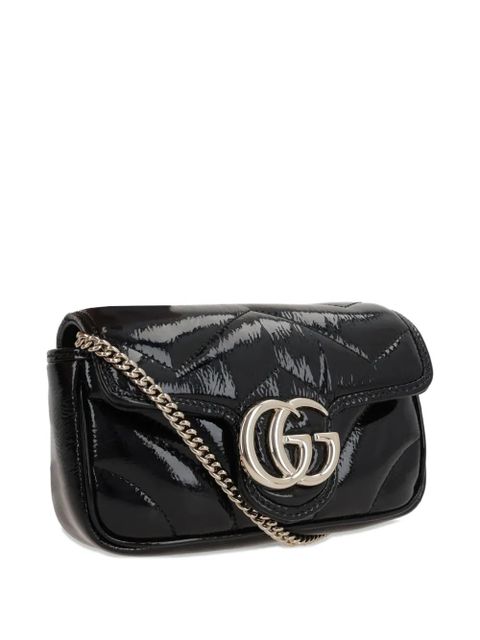 Gucci small GG Marmont shoulder bag - Black - zdjęcie produktu nr 2