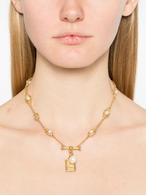 Chloé Classy pendant necklace - Gold - zdjęcie produktu nr 2