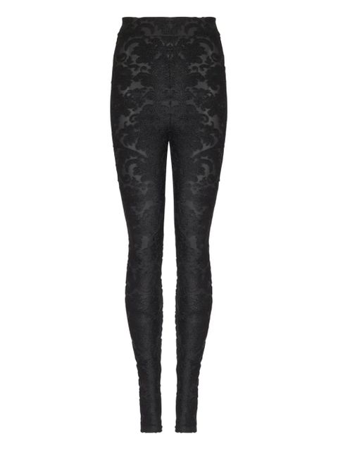 Balmain Baroque leggings - Black - zdjęcie produktu nr 1