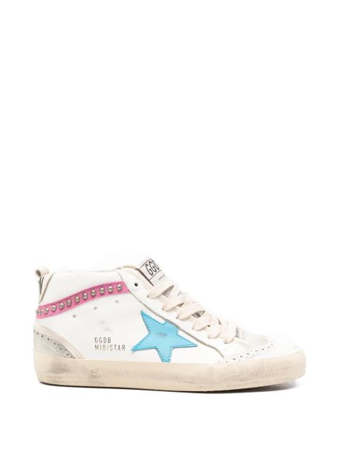 Golden Goose Mid Star leather sneakers - White - zdjęcie produktu nr 1