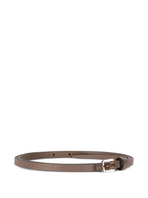 Max Mara stitched-detail belt - Brown - zdjęcie produktu nr 2