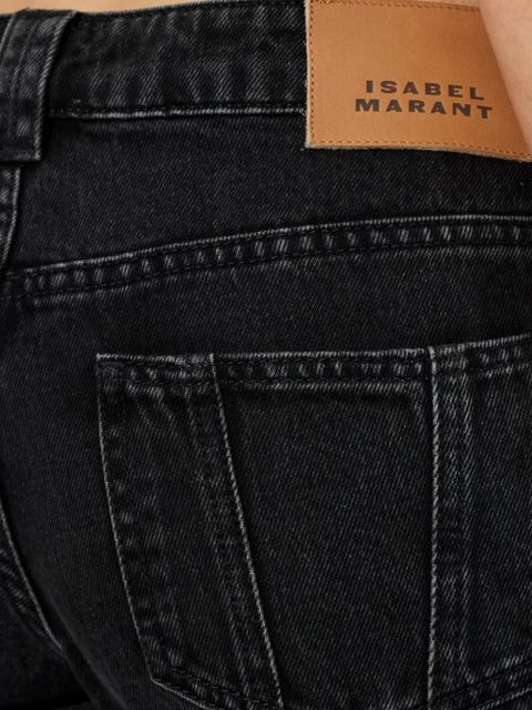 MARANT ÉTOILE Jaylis seam trousers - Black