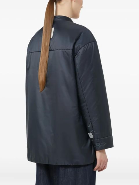 Max Mara quilted button-fastening jacket - Blue