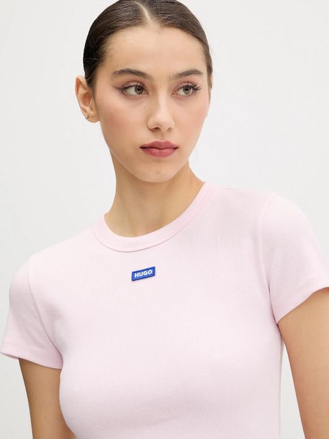 Hugo Blue t-shirt Baby Tee_B