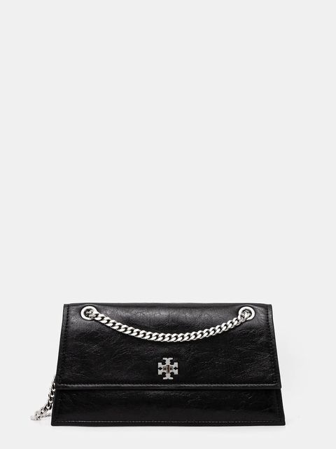 Tory Burch torebka skórzana Kira Turnlock kolor czarny 167058-001 - zdjęcie produktu nr 1