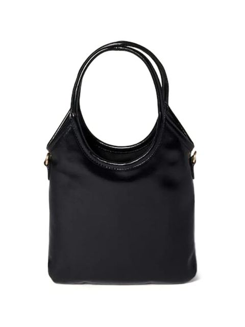 Miu Miu Ivy leather tote bag - Black