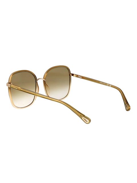 Chloé Eyewear square-frame sunglasses - Brown