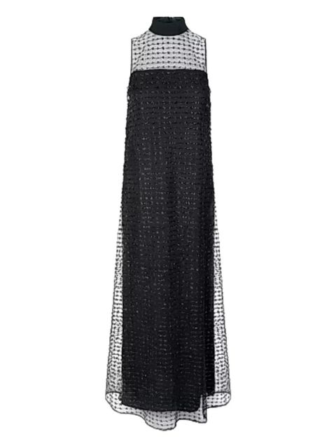 STAUD Albee turtleneck maxi dress - Black - zdjęcie produktu nr 1