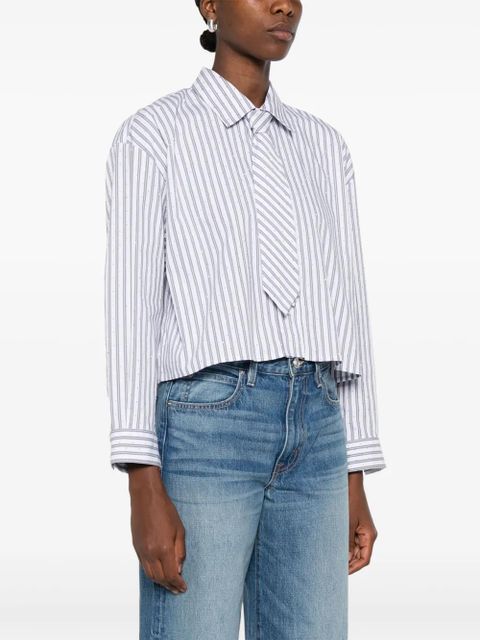 Maje striped shirt - White