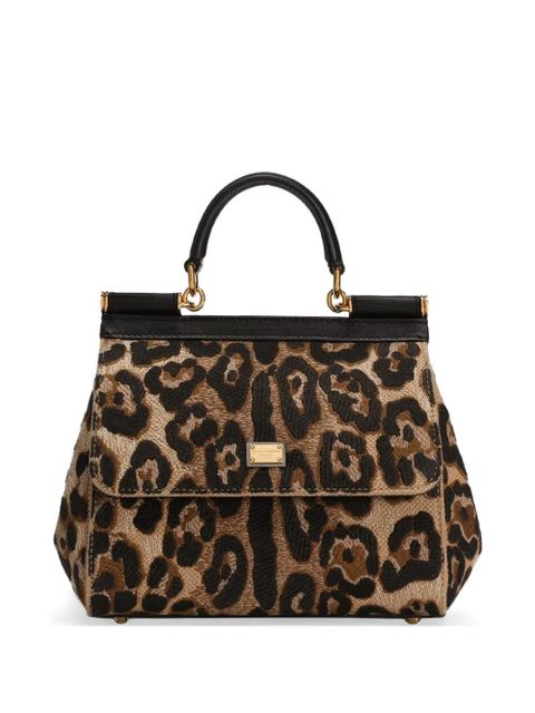 Dolce & Gabbana medium Sicily handbag - Brown - zdjęcie produktu nr 1