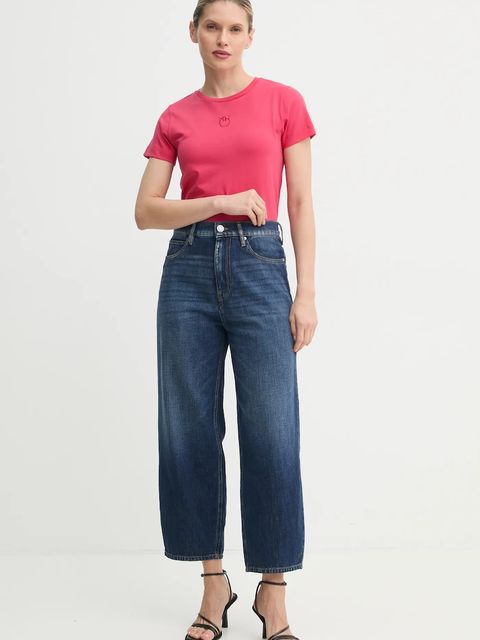 Pinko t-shirt bawełniany - zdjęcie produktu nr 2