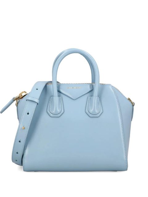 Givenchy mini Antigona leather tote bag - Blue
