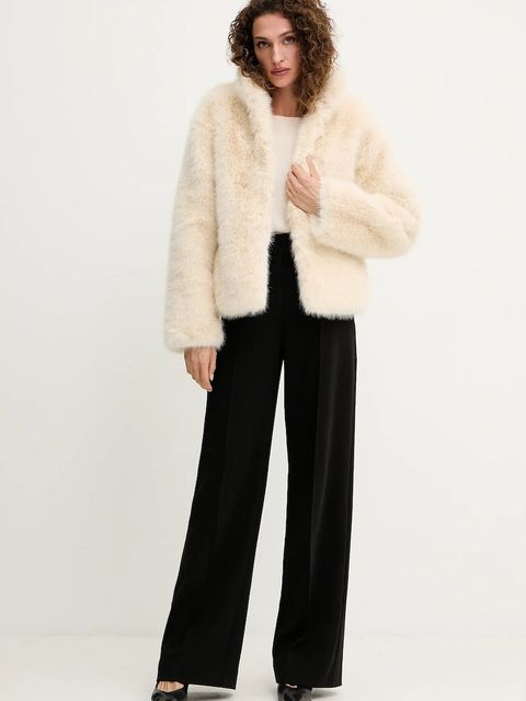 Silvian Heach płaszcz ARILLAGA kolor beżowy GPA25348PL - zdjęcie produktu nr 2