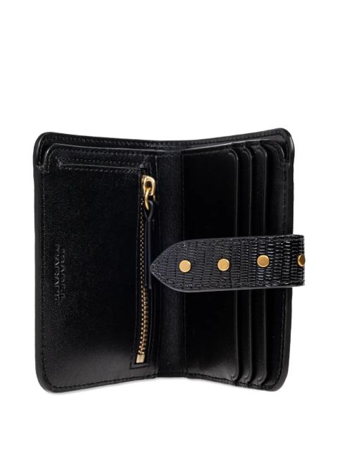 ISABEL MARANT logo-plaque wallet - Black
