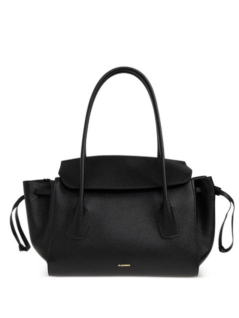 Jil Sander leather tote bag - Black - zdjęcie produktu nr 1