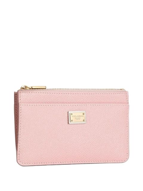Dolce & Gabbana logo-plaque wallet - Pink - zdjęcie produktu nr 2