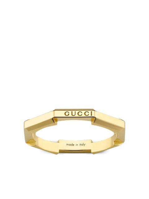 Gucci 18K yellow gold Link To Love ring - zdjęcie produktu nr 1