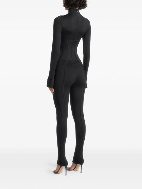 Manière De Voir corset contour jumpsuit - Black