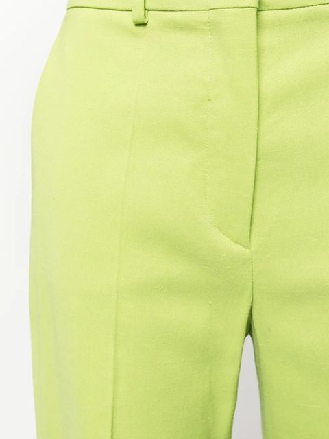 Sportmax high-waisted wide leg trousers - Green