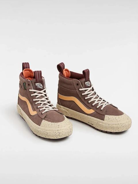 Vans trampki MTE Sk8-Hi Waterproof damskie kolor brązowy VN000CVTTUP1