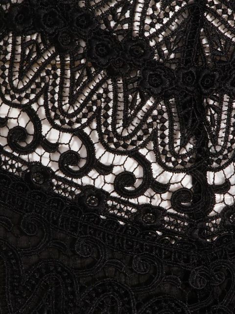 Charo Ruiz Ibiza Aveline lace strap mini dress - Black