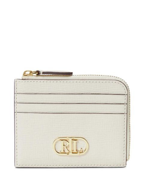 Lauren Ralph Lauren logo-plaque zip wallet - Neutrals - zdjęcie produktu nr 1