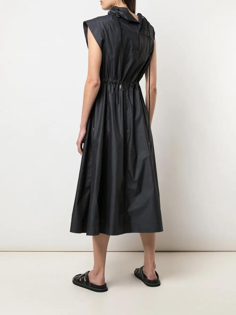 3.1 Phillip Lim cold shoulder parachute utility dress - Black
