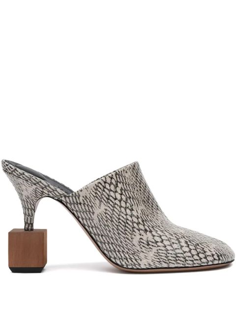 Jacquemus 100mm Les Bisou mules - Neutrals - zdjęcie produktu nr 1