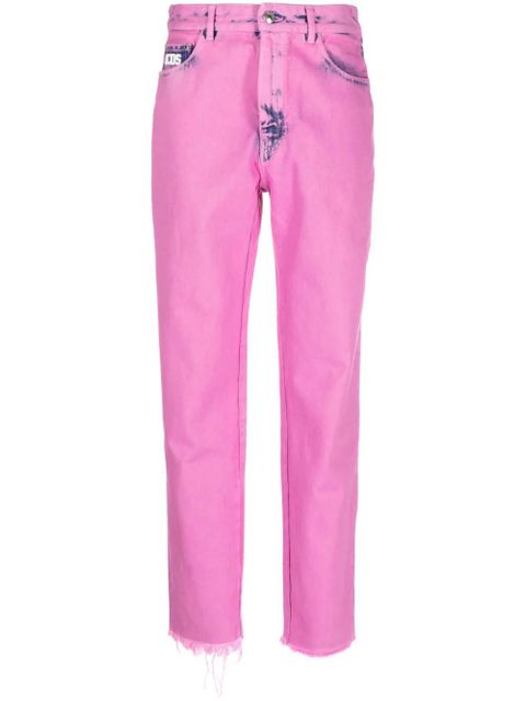 GCDS Bling logo-embellishment jeans - Pink - zdjęcie produktu nr 1