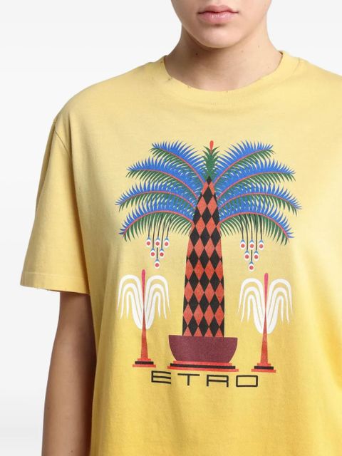 ETRO x Agostino Iacurci printed T-shirt - Yellow