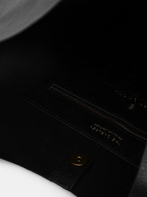 Kurt Geiger London torebka skórzana CHELSEA kolor czarny 5049700109