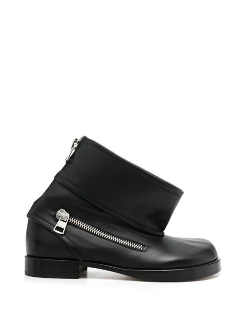 JW Anderson leather ankle boots - Black - zdjęcie produktu nr 1