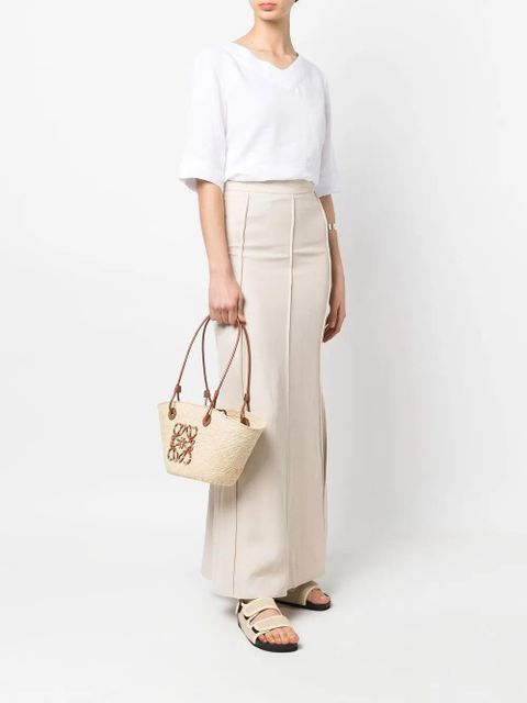 LOEWE Anagram woven basket bag - Neutrals - zdjęcie produktu nr 2