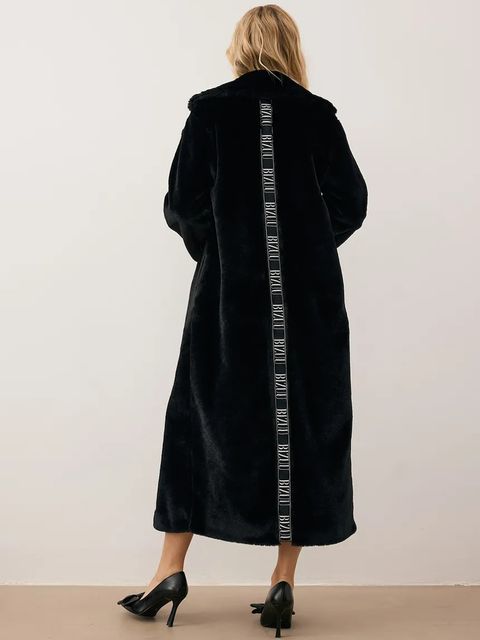 Bizuu płaszcz LIVORNO kolor czarny LIVORNO CZARNY