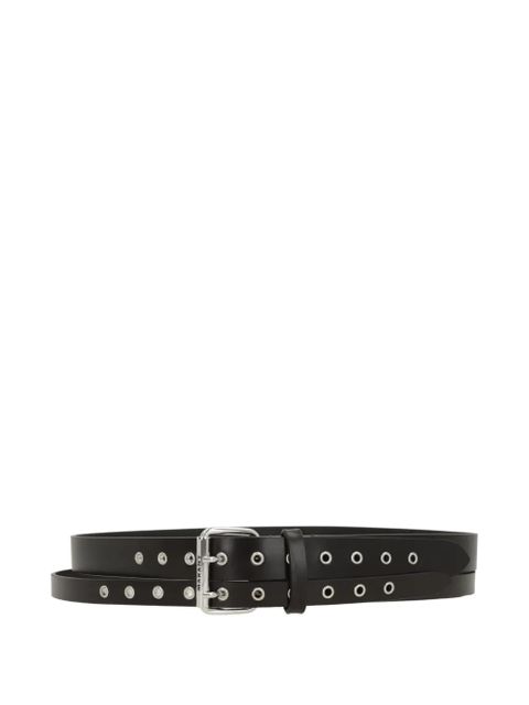 ISABEL MARANT eyelet buckle belt - Black - zdjęcie produktu nr 1