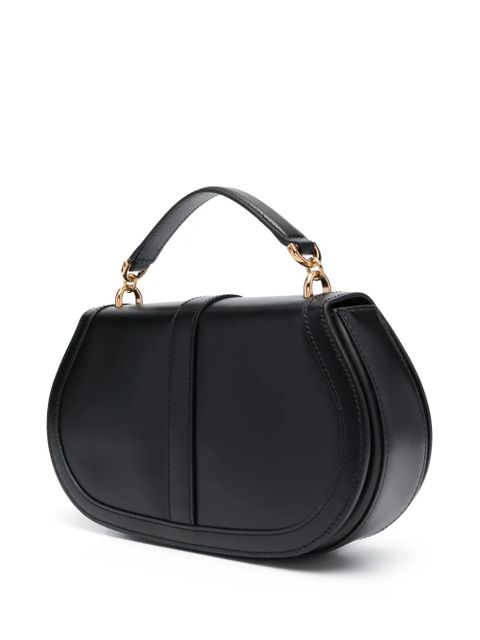 Versace Greca Goddess leather shoulder bag - Black