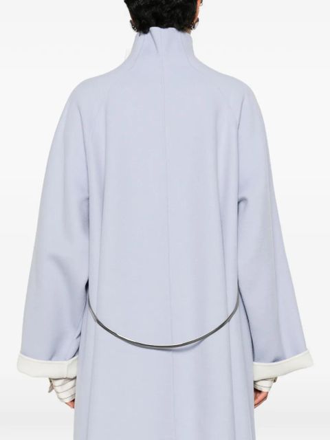 Sportmax button pockets coat - Blue
