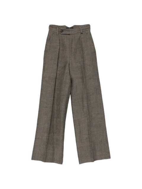 Vivienne Westwood Lauren pleat-detail trousers - Black - zdjęcie produktu nr 1