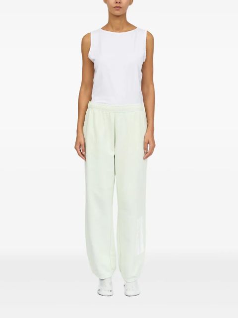 MM6 Maison Margiela Numbers-motif track pants - Green
