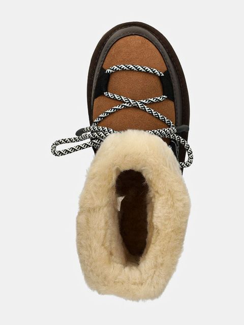 Emu Australia śniegowce zamszowe Blurred Micro kolor brązowy W13129.CHES - zdjęcie produktu nr 2