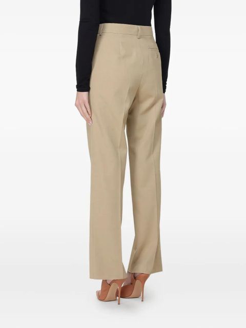 Sportmax Palmizi straight trousers - Neutrals