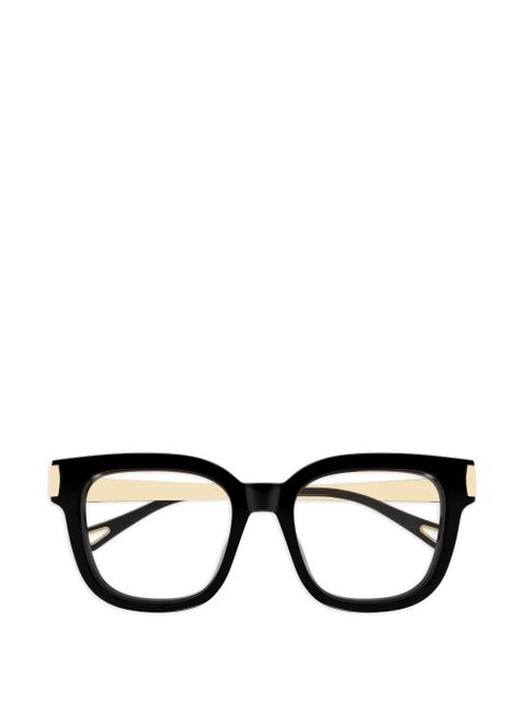 Chloé Eyewear square-frame glasses - Black - zdjęcie produktu nr 1