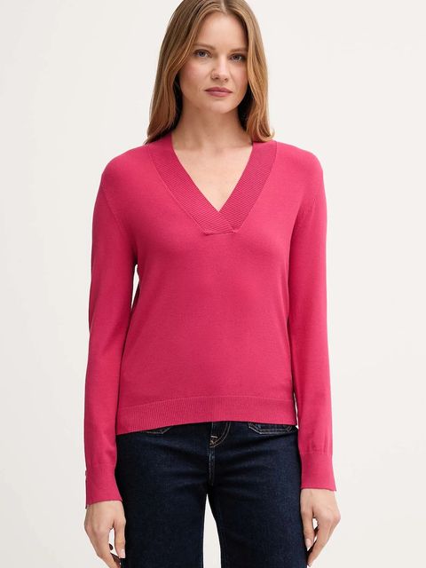 United Colors of Benetton sweter damski kolor różowy lekki 1W2AD4034 - zdjęcie produktu nr 1