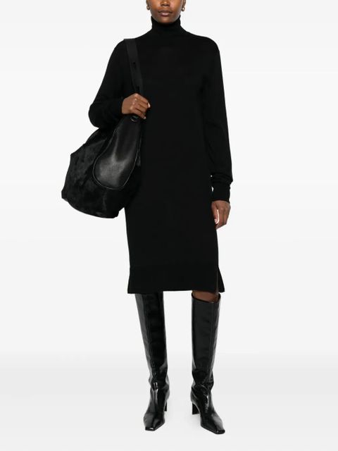 TOTEME turtleneck midi dress - Black - zdjęcie produktu nr 2