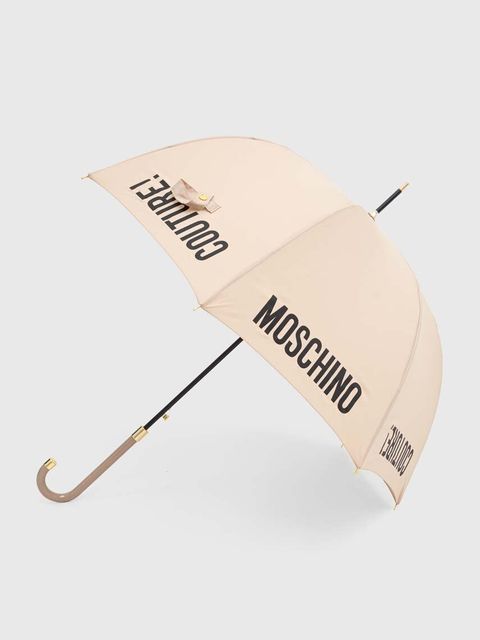 Moschino parasol kolor beżowy 8982 - zdjęcie produktu nr 1