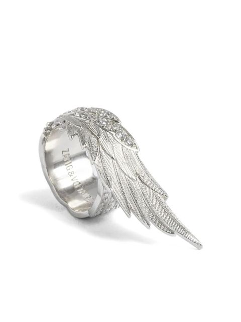 Zadig&Voltaire Rock Feather ring - Silver