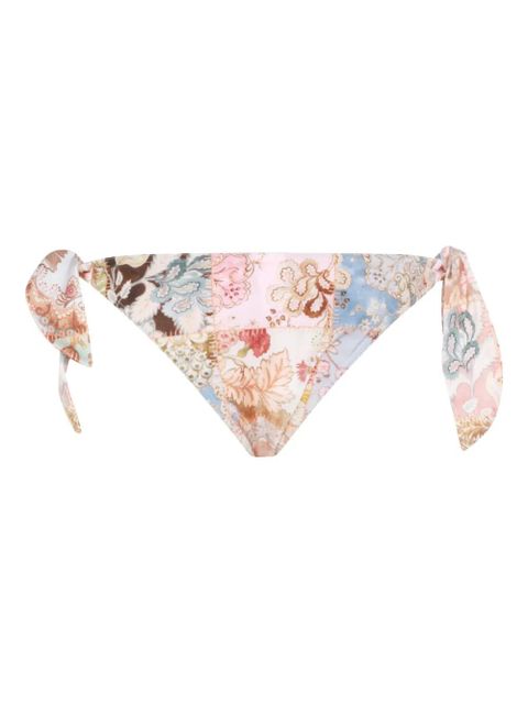ZIMMERMANN Daylight tie-side bikini bottom - Neutrals