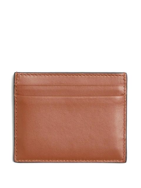 Valentino Garavani VLogo Walk calfskin card holder - Brown - zdjęcie produktu nr 2