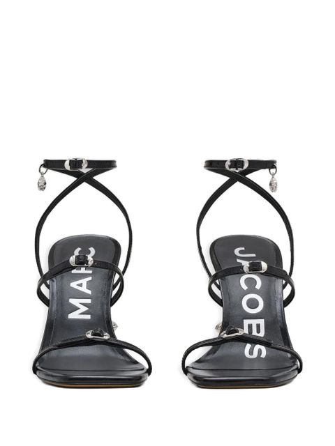 Marc Jacobs Daisy leather sandals - Black